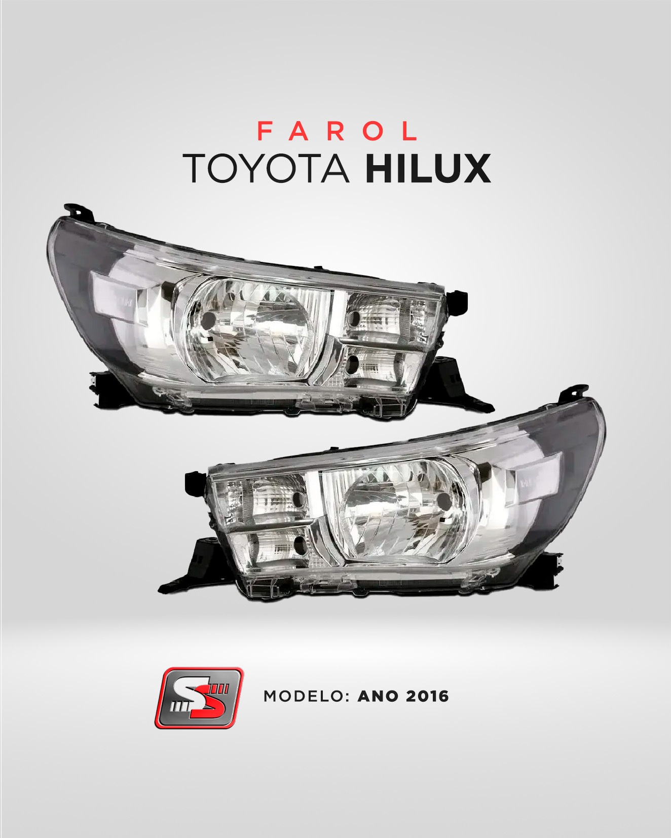 Farol Hilux 2016
