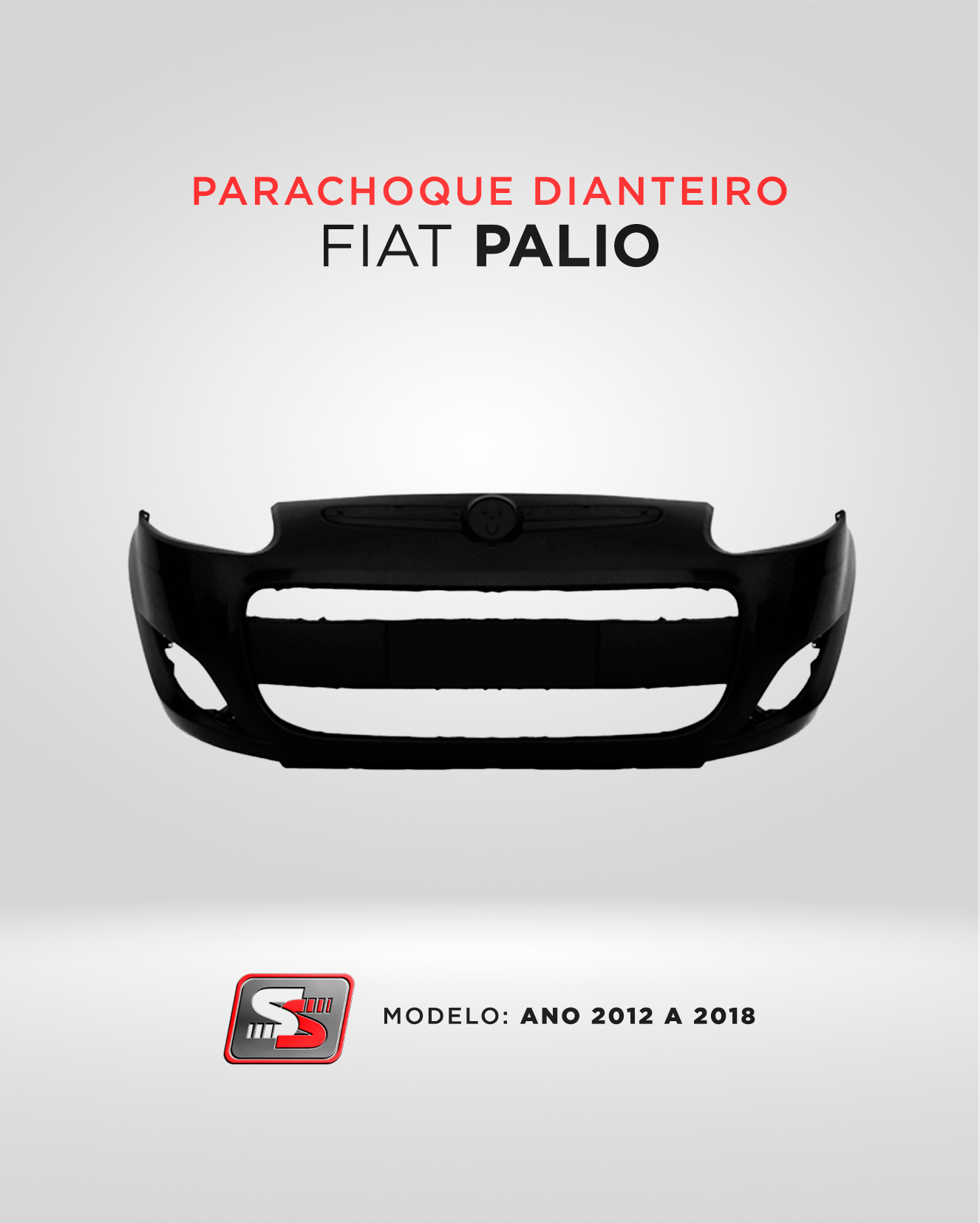 Parachoque Dianteiro Palio 12 a 18