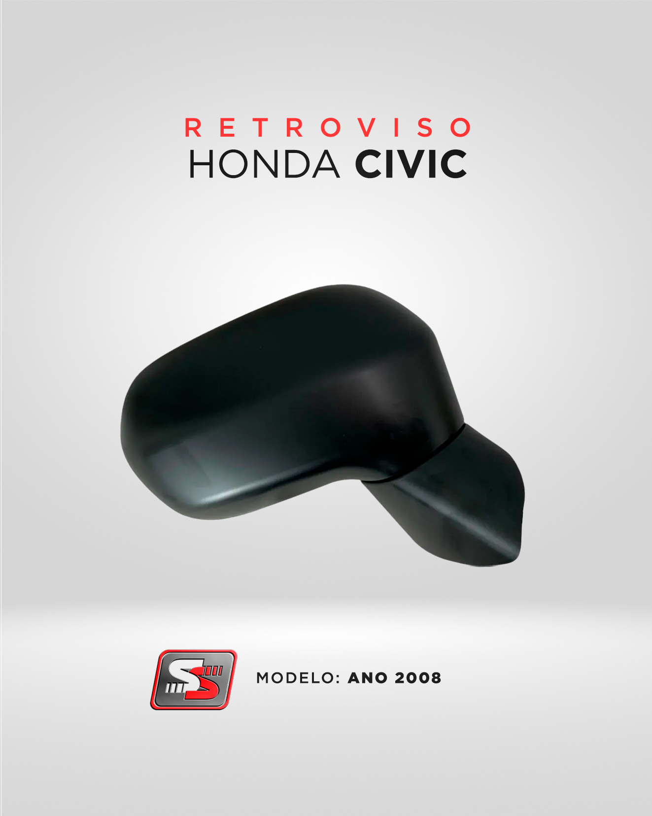 Retrovisor Civic 08